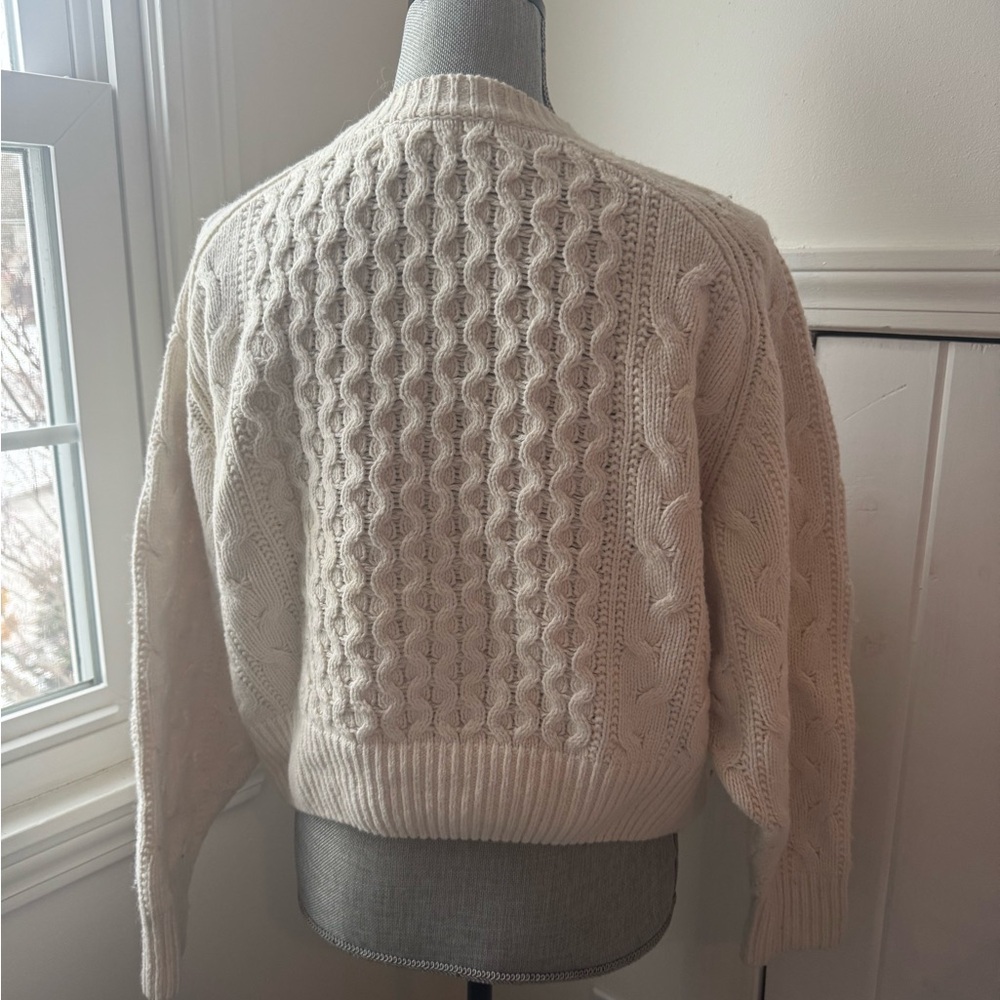 Universal Thread Crewneck Cable Knit Pullover Swe… - image 3